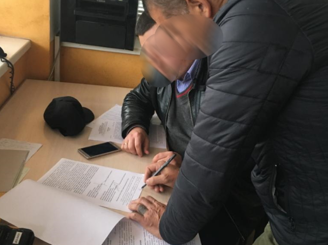 Затриманому загрожує покарання у вигляді позбавлення волі на строк від 10 до 15 років / lviv.gp.gov.ua