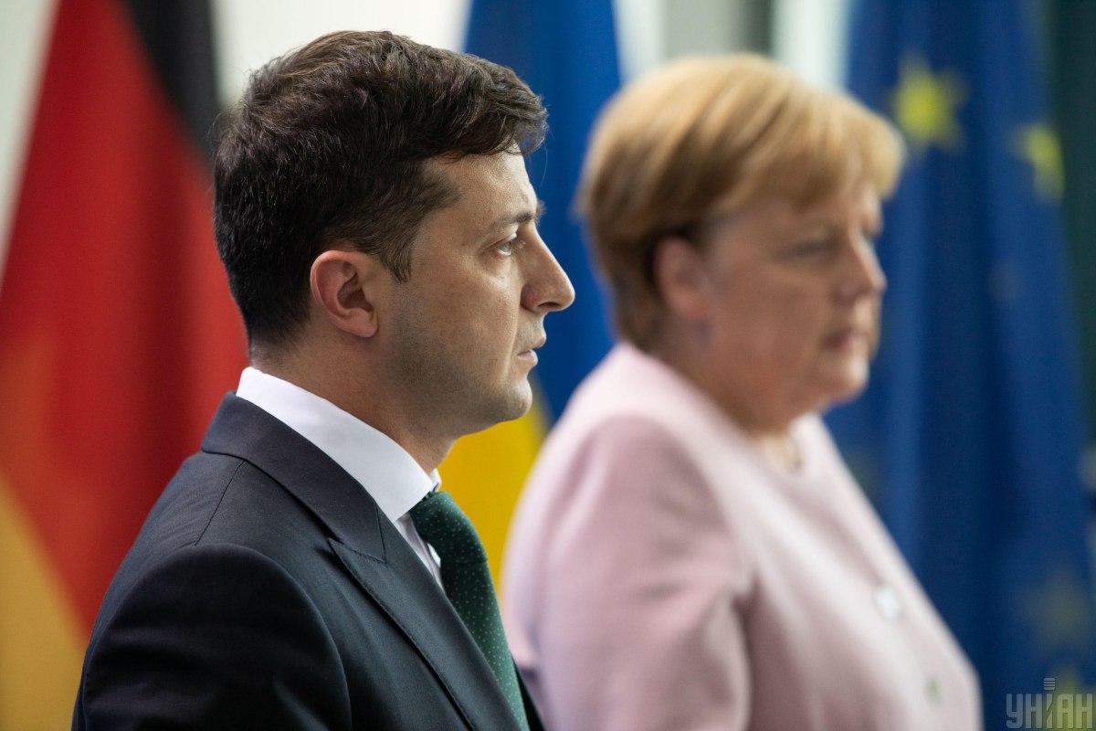 Zelensky is meeting with Merkel on Monday/ Photo from UNIAN