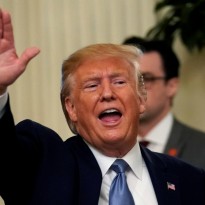 Trump says no testimony that Ukrainians were aware of military aid being withheld