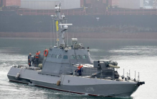 В Одессу для испытаний прибыл новый малый артиллерийский бронированный катер (фото)