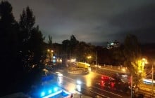 В Киеве неизвестные сорвали баннеры в поддержку армии (фото)