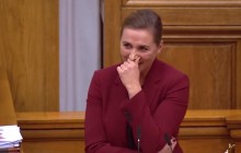 Прем’єрка Данії розсмішила парламент історією про дружбу слона та верблюда: відео