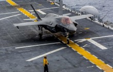 Винищувачі F-35 дозволять американцям перетворити свої нові УДК на авіаносці