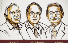 Нобелевскую премию по химии присудили «отцам» современных литий-ионных батарей