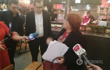 Вдова АТОшника влаштувала переполох на прес-марафоні Зеленського - ЗМІ (відео)