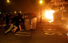 Протесты в Барселоне ночью: 45 пожаров, атаки кислотой, запуск ракеты в вертолет (фото)