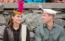 Герцоги Кембриджские посетили аутентичный пакистанский поселок (фото, видео)