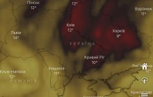 Украину накрыло облаком угарного газа