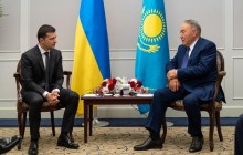 Обсудили войну на Донбассе и оккупированный Крым: Зеленский встретился с экс-президентом Казахстана