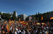 В Мадриде состоялся массовый митинг против автономии Каталонии (видео)