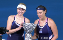 Украинская теннисистка выиграла малый Итоговый турнир WTA в парном разряде (видео)