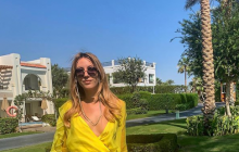 Леся Никитюк появилась в ультракоротком платье с "экстремальным" декольте (фото)