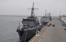 В Одессу прибыли четыре корабля НАТО (фото, видео)