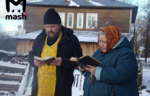 В России аварийный фонтан решили усмирить с помощью молитвы