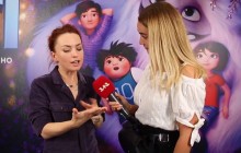 Українські зірки, які дублювали "Єті", розповіли журналістам про процес роботи й любов до мультиків (відео)