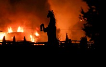 Из-за лесных пожаров в Калифорнии объявили "красный" уровень опасности