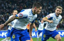 Неймовірні емоції: як гравці Динамо святкували переможний гол у ворота Шахтаря (відео)