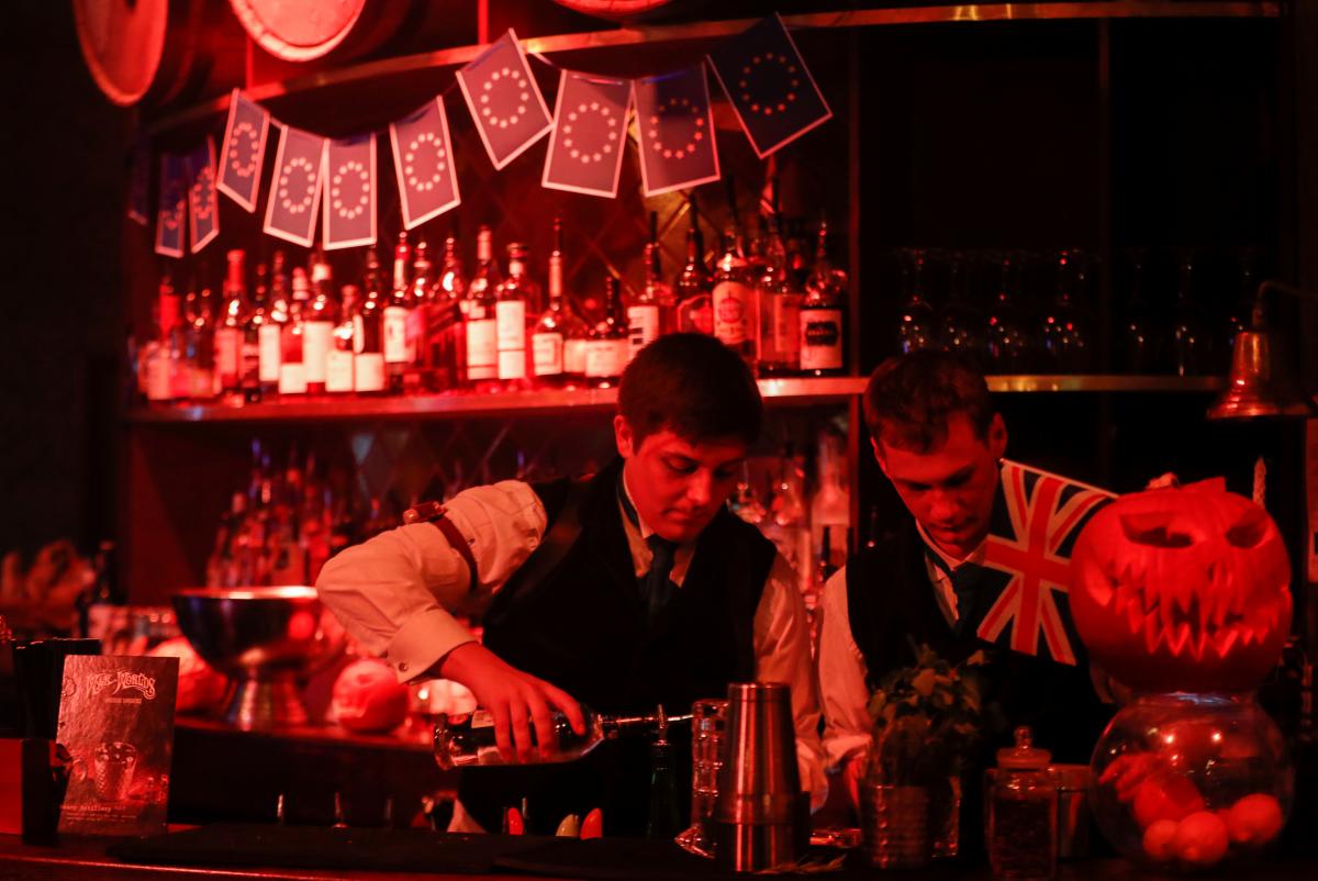 Brexit-party в Лондоне на Хэллоуин / Фото REUTERS