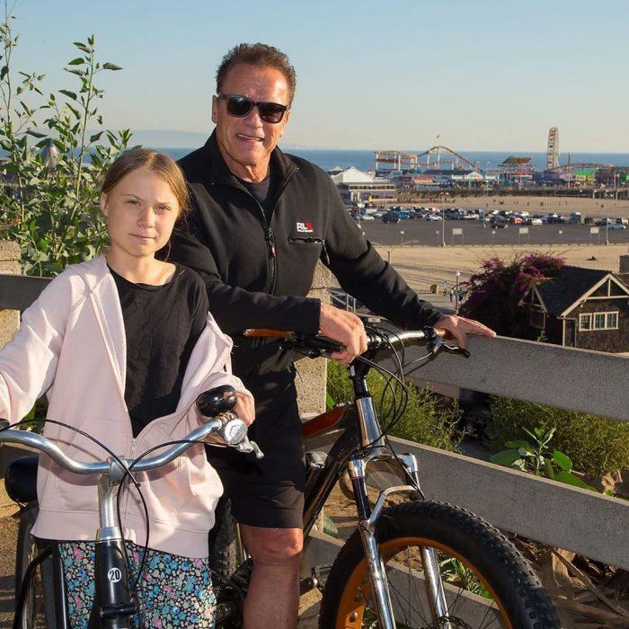 Арнольд Шварценеггер зустрівся з Гретою Тунберг / фото instagram.com/schwarzenegger/ Арнольд Шварценеггер зустрівся з Гретою Тунберг / фото instagram.com/schwarzenegger/