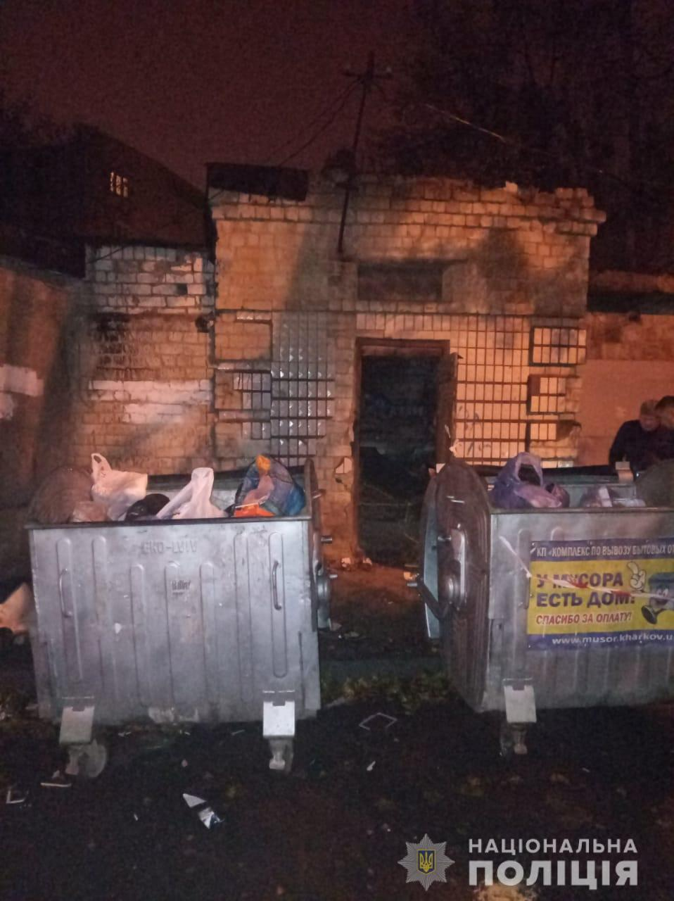 Тело нашли возле баков с мусором / hk.npu.gov.ua