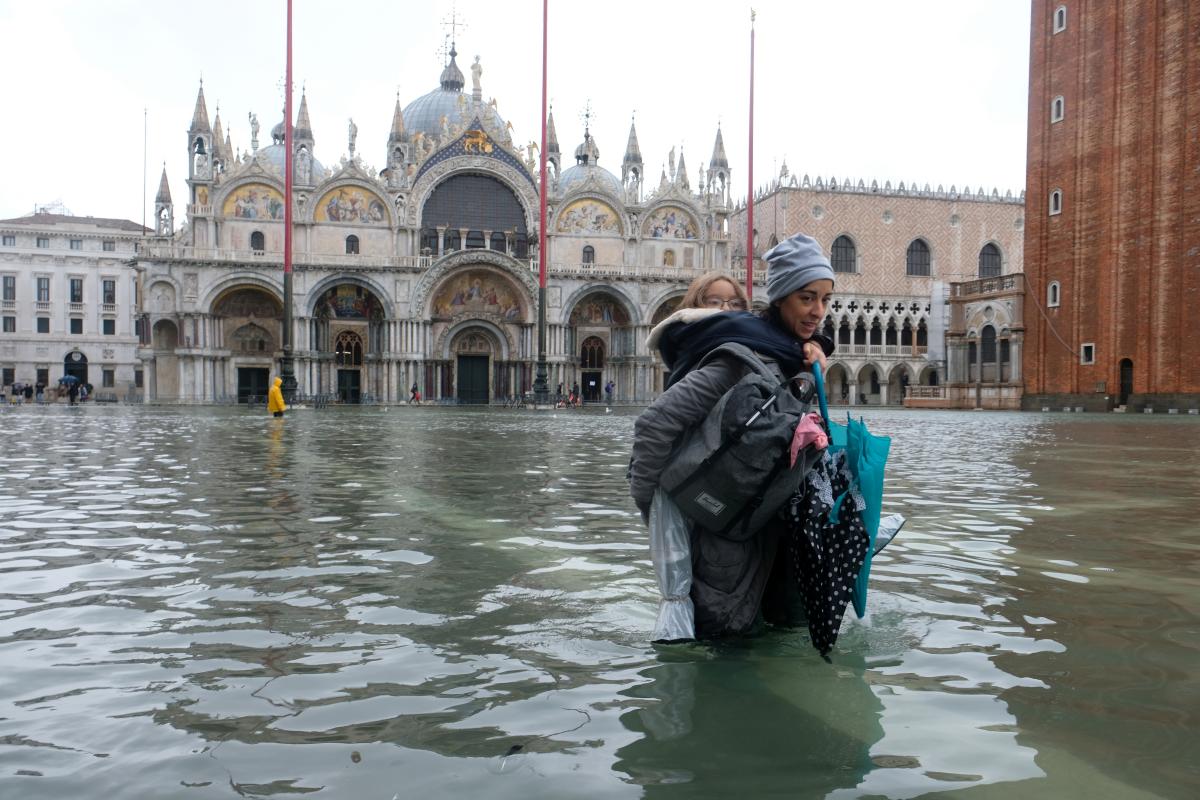 Наводнения 2019 года нанесли существенный ущерб Венеции / REUTERS