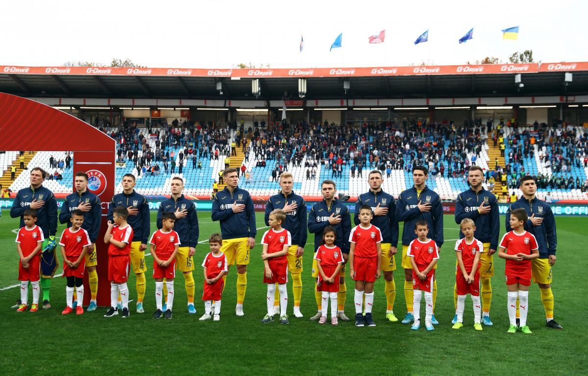 Сборная Украины / REUTERS