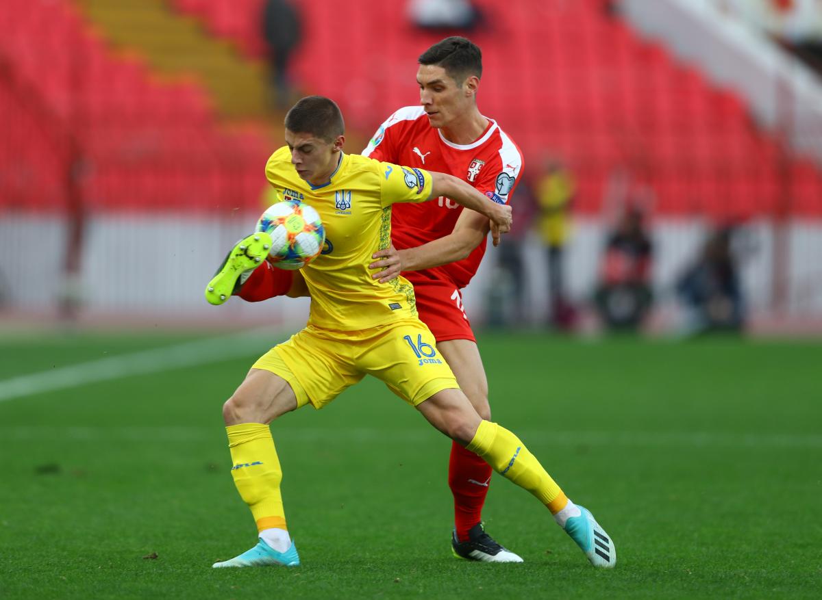 Сербия - Украина / REUTERS