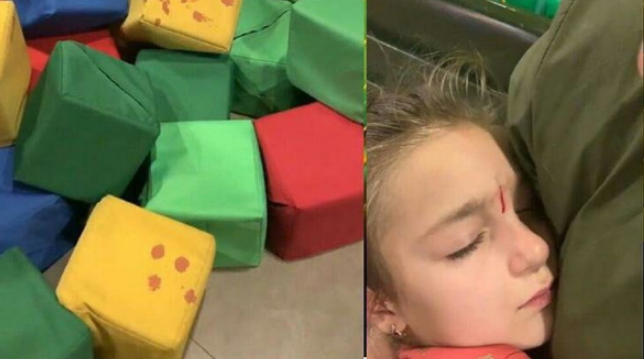 Ребенок напоролся на торчащую оголенную пружину / facebook.com/dneproperatyvnyi