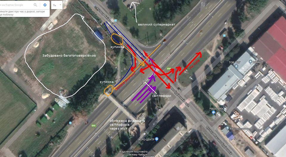 На перехресті лише від початку 2019 року сталося вже понад 50 аварій / facebook.com/igor.rozkladaj На перехресті лише від початку 2019 року сталося вже понад 50 аварій / facebook.com/igor.rozkladaj