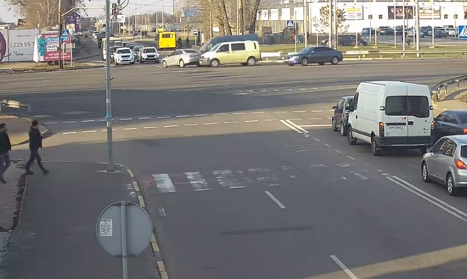 Аварія за участю Кулеби сталася 24 листопада / Скріншот