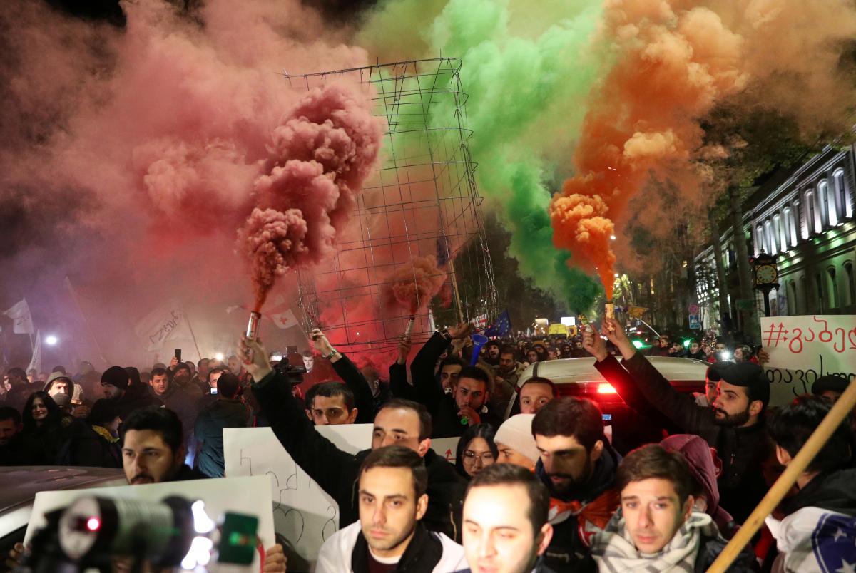 Протести в Грузії / REUTERS