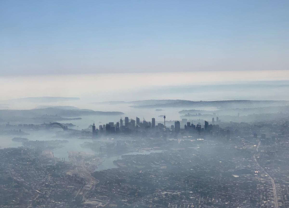 Сидней накрыл смог / REUTERS