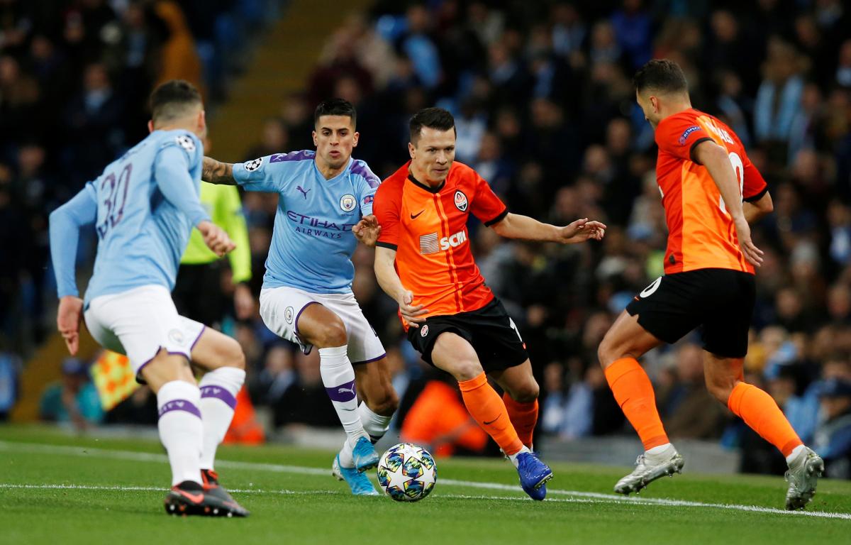 Манчестер Сити - Шахтер / REUTERS