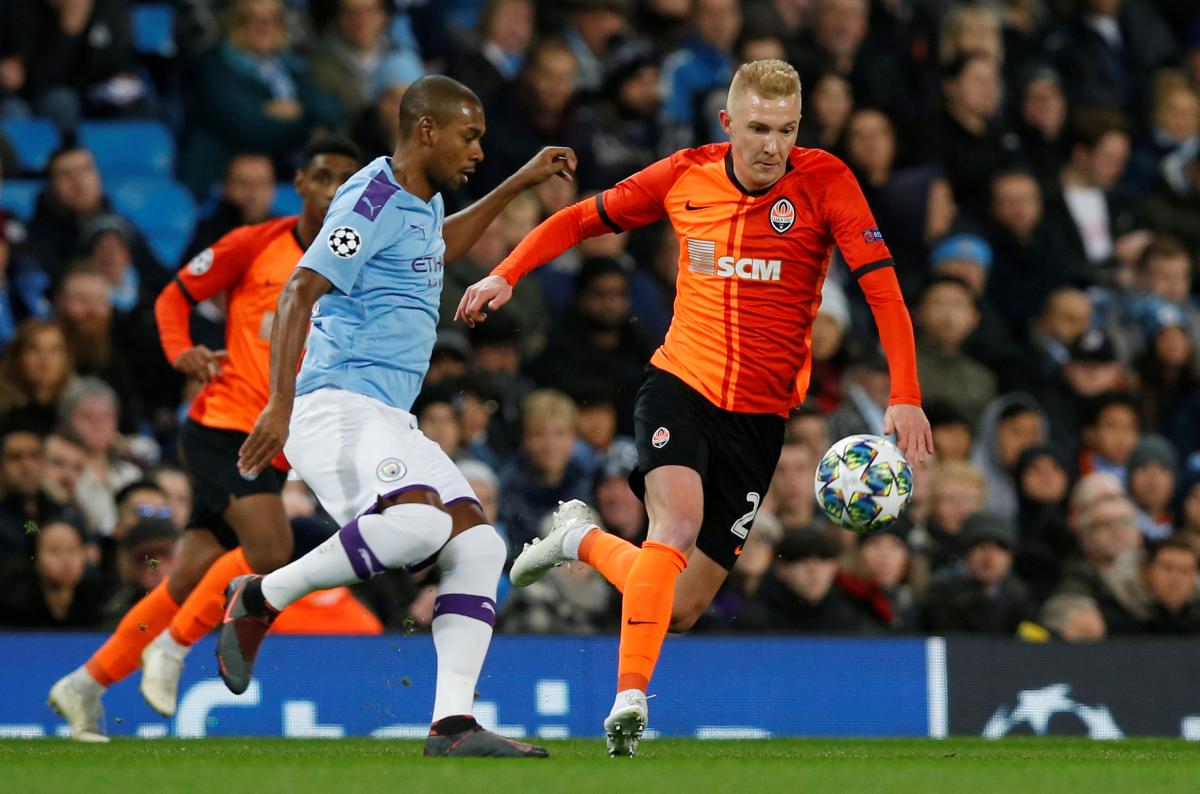 Манчестер Сити - Шахтер / REUTERS