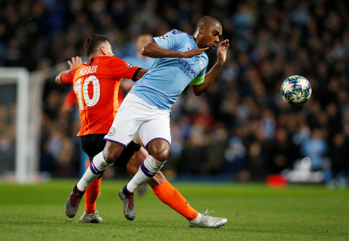 Манчестер Сити - Шахтер / REUTERS