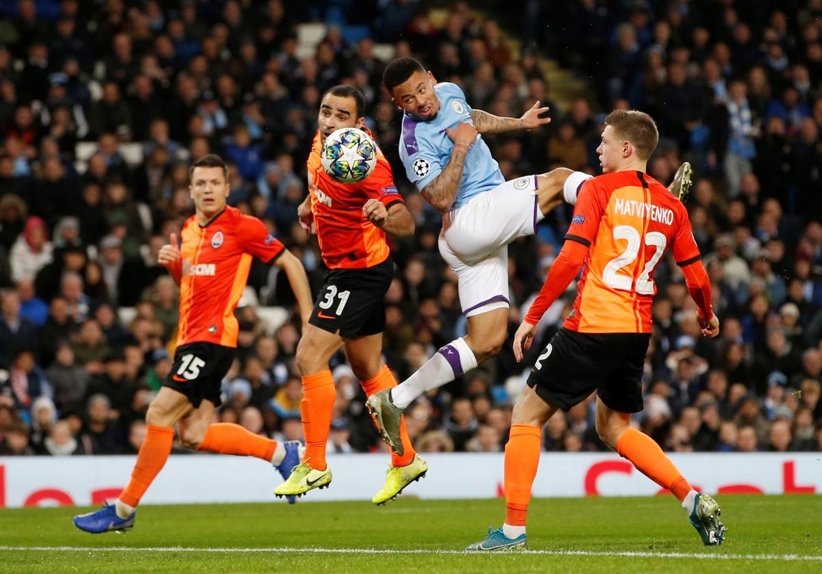 Манчестер Сити - Шахтер / REUTERS