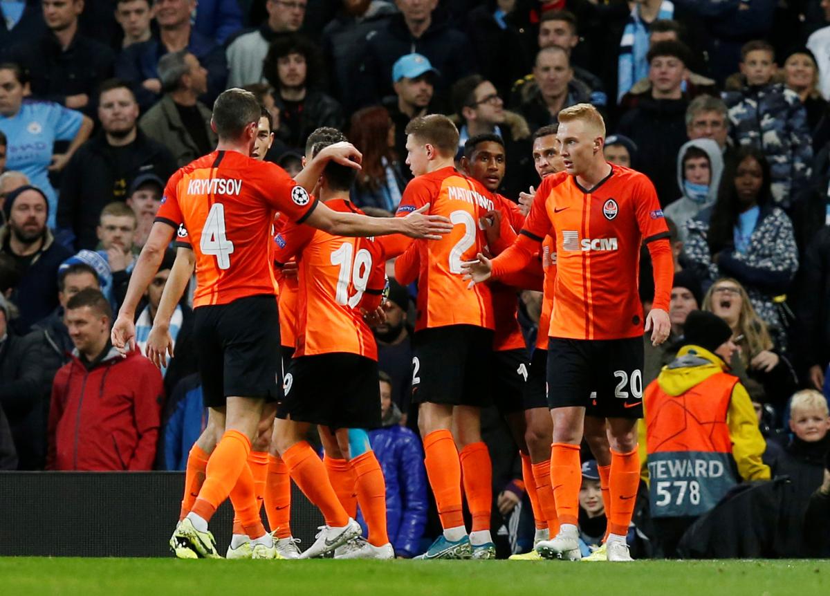 Манчестер Сити - Шахтер / REUTERS