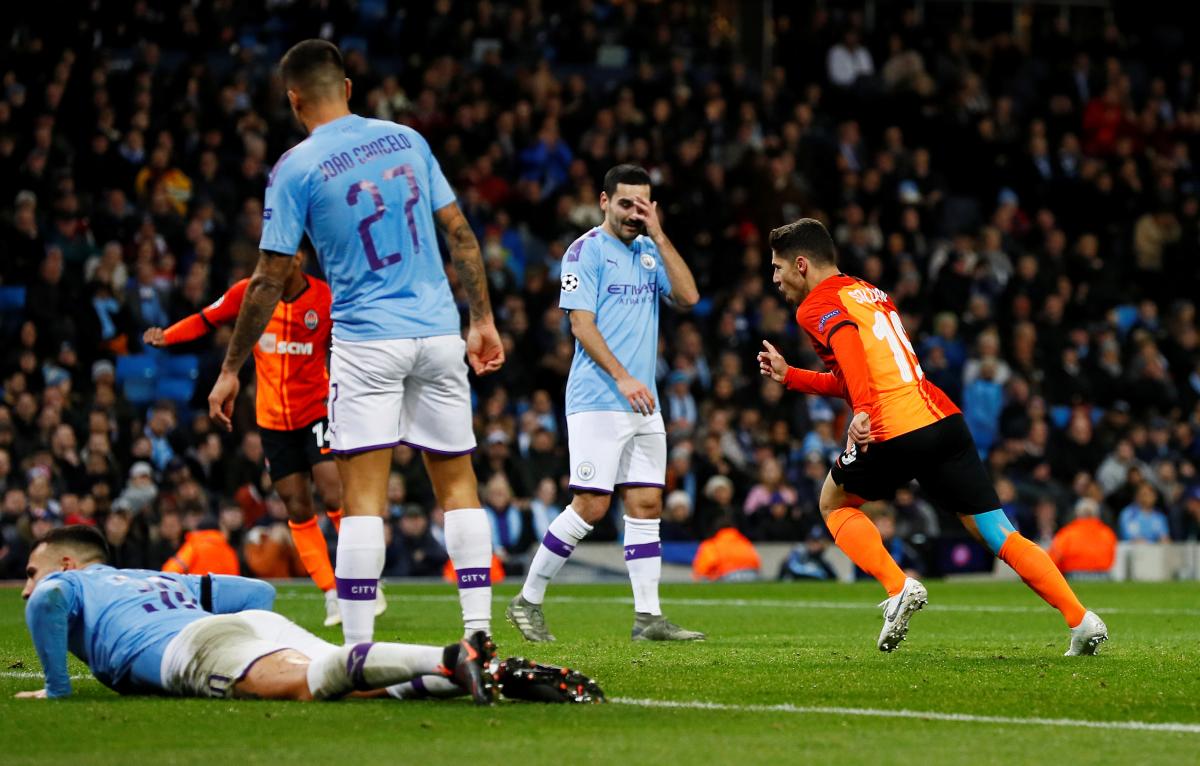 Манчестер Сити - Шахтер / REUTERS