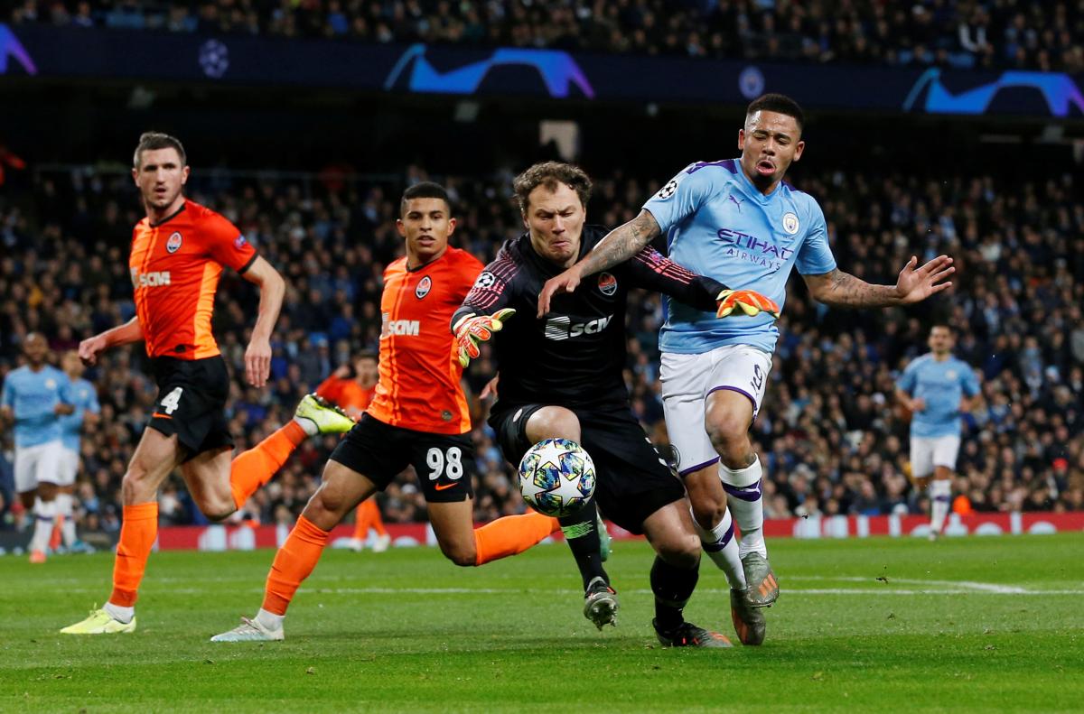 Манчестер Сити - Шахтер / REUTERS