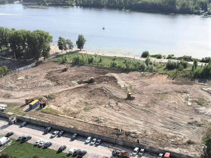 'Нова Слобідка' почала підготовчі роботи до будівництва на вулиці Микільсько-Слобідській в Києві 'Нова Слобідка' почала підготовчі роботи до будівництва на вулиці Микільсько-Слобідській в Києві