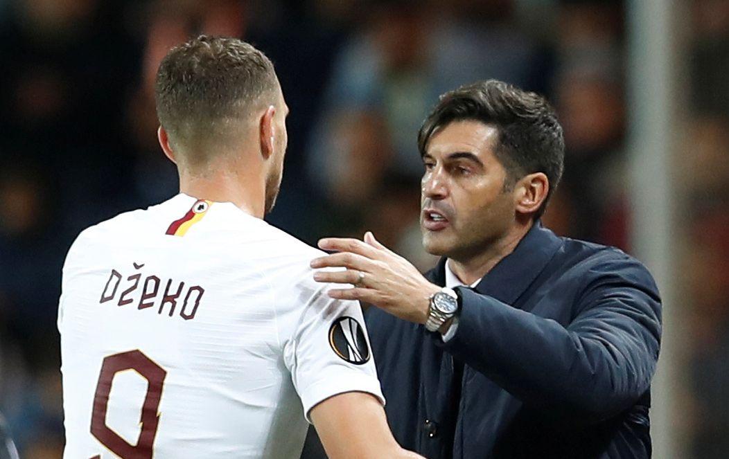 Эдин Джеко и Паулу Фонсека / REUTERS