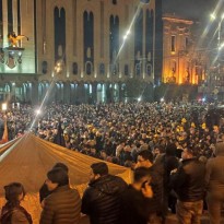 RFE/RL: Thousands of protest in Tbilisi after parliament rejects electoral reform