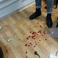 В Днепре пятеро мужчин в балаклавах напали на двух активистов (фото)