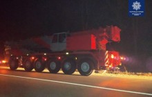 Ехал из Польши в Одессу: водителя габаритного автокрана оштрафовали на 6 тысяч евро