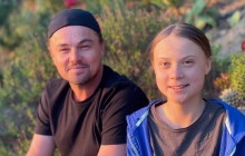 "Стала лідером нашого часу": ді Капріо зустрівся з Гретою Тунберг (фото)
