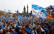 Scottish protesters call for independence from Britain – media
