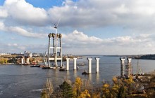 Весной иностранцы возобновят строительство Запорожского моста, начатое 15 лет назад – Гончарук