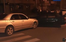 В Харькове пьяный на Mercedes протаранил сразу три машины