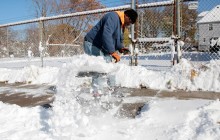 Несколько американских штатов завалило снегом