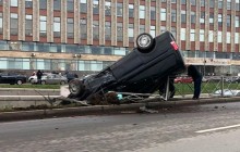 Вылетел с дороги и перевернулся: князь Романов попал в ДТП в России